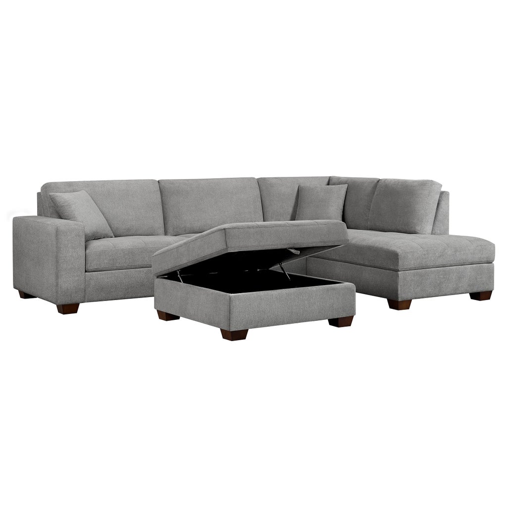 Thomasville Miles 3-Piece Fabric Sectional — Retail reference photo — not our actual unit