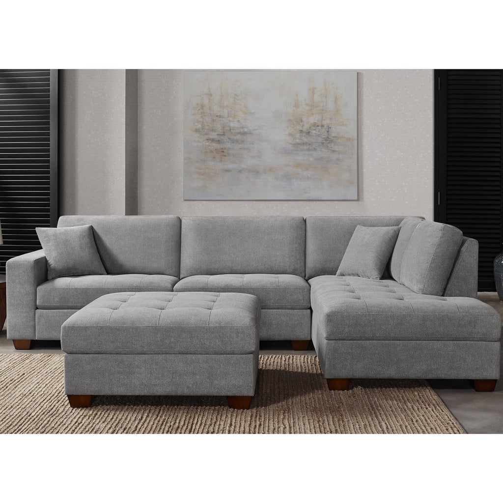 Thomasville Miles 3-Piece Fabric Sectional — Retail reference photo — not our actual unit