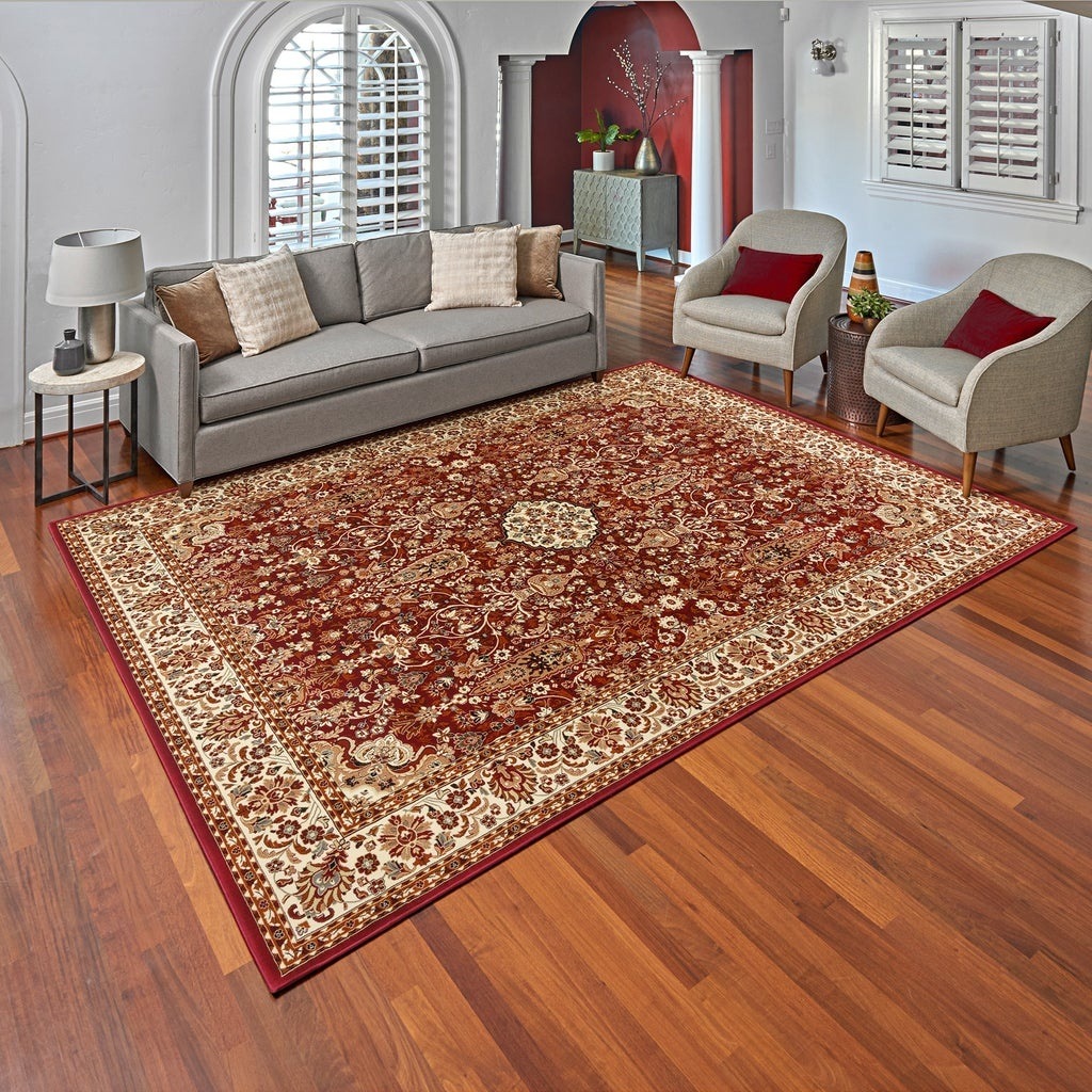 Tv Timeless Classic 8x10 — Costco Thomasville Timeless Classic collection example: Varick Red. Actual lot pattern and color are unverified.