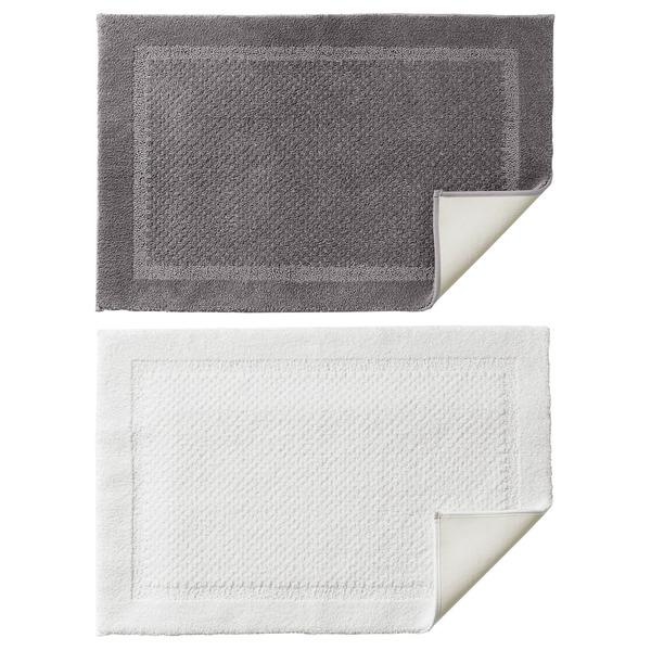 Pi Bath Mat White/Gray — Costco Purely Indulgent color options · white/gray
