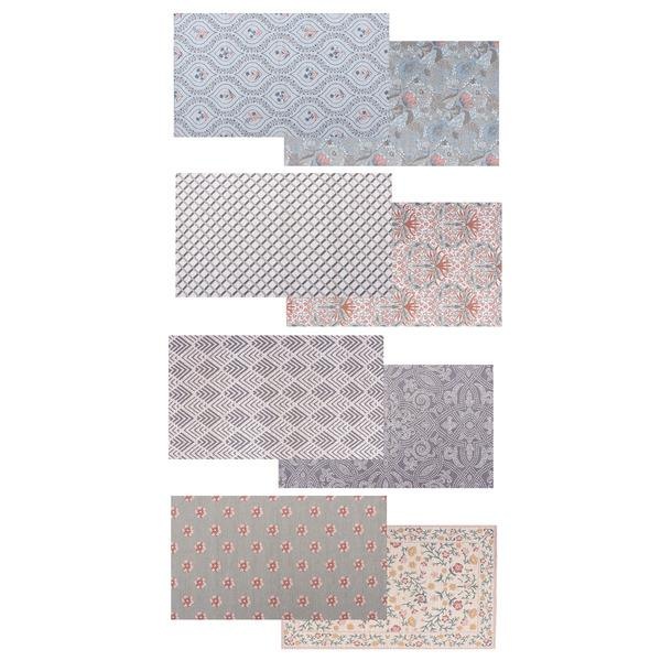 Raj Reverse Accent 27x45 — Costco Raj design options · reversible sides shown