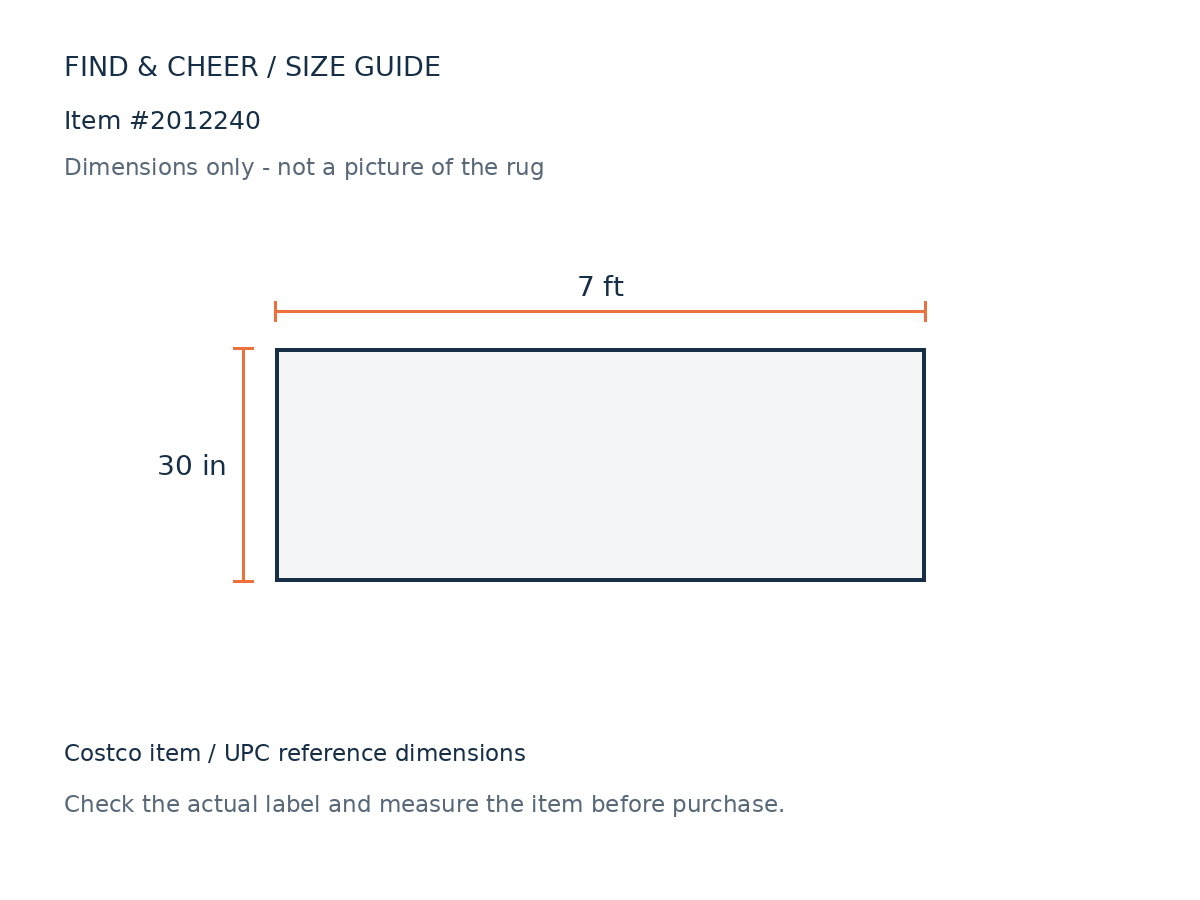 Ruggable Lrl Natural Rnnr — Reference measurement diagram