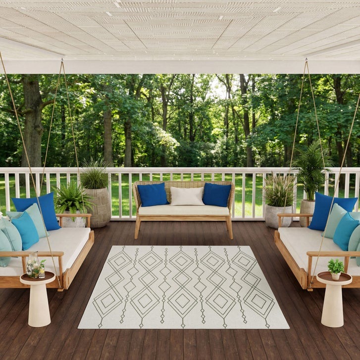 Garden Frstlne Crm 9x12 — Costco Frostline Cream design reference · pictured size differs